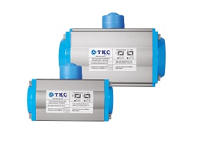 TKC PNÖMATİK ve ELEKTRİK AKTÜATÖRLÜ PASLANMAZ DİŞLİ VE FLANŞLI